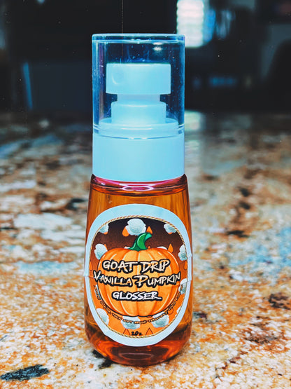 THE NEW VANILLA PUMPKIN OIL GLOSSER SPRAY!