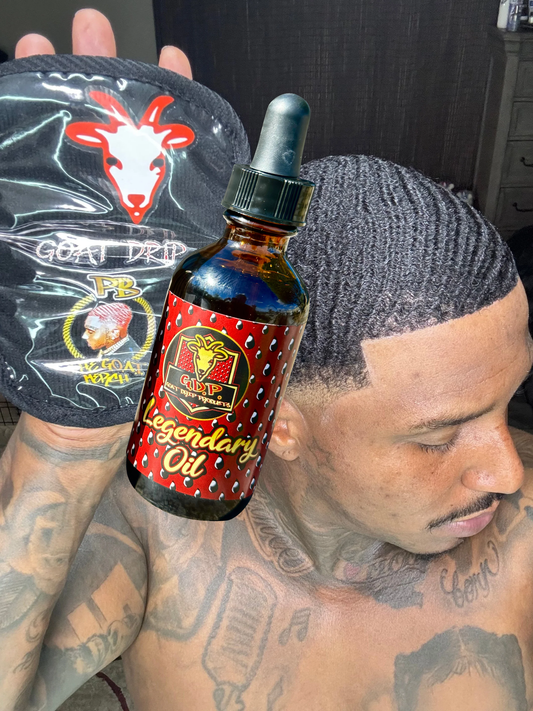 The Goat Drip Wave Glosser + Legendary Oil!