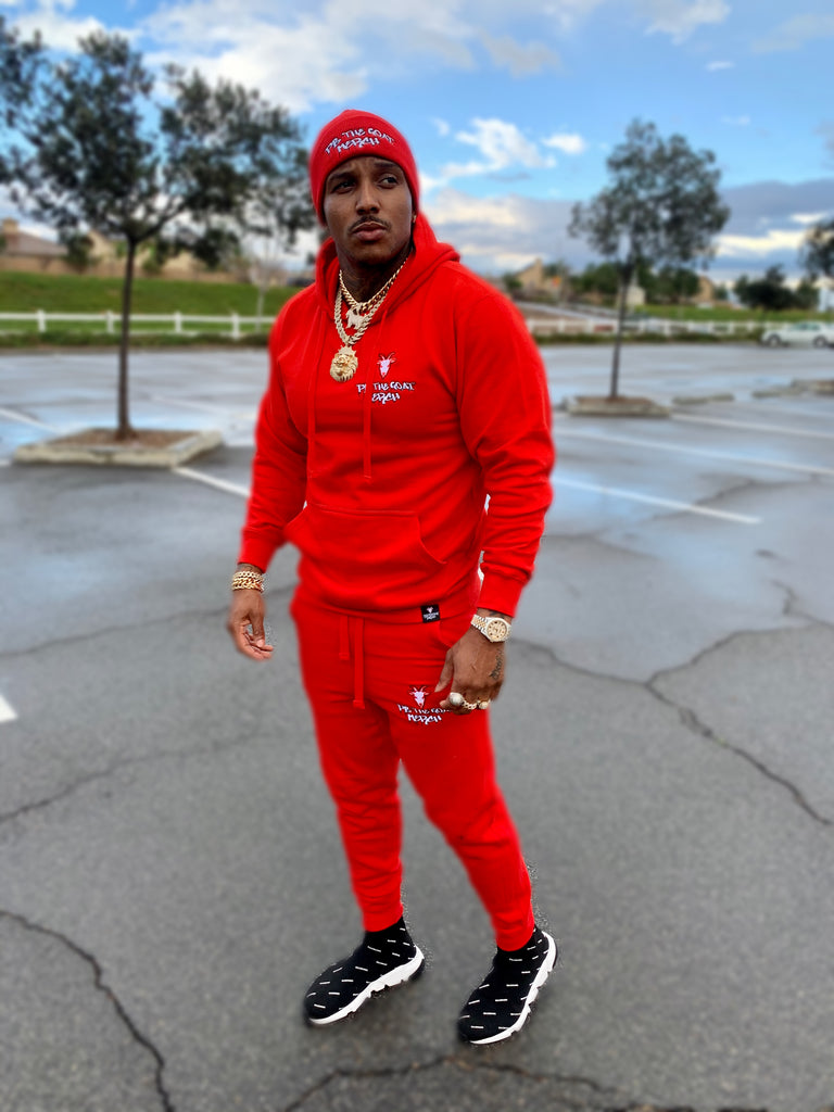 Pb The Goat Merch Drip Sweat Suit Set PB THE GOAT MERCH